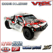 2.4 G RC 1/10ème 4 X 4 voitures de modèle Nitro, grande roue voiture RC